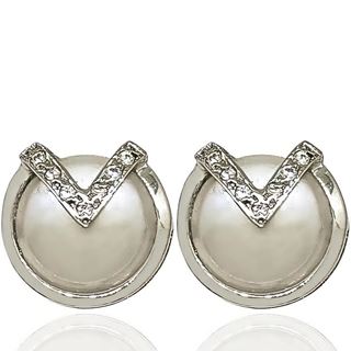 Foto de 71-2233B - PENDIENTES PERLA CIRCONITA 12MM O.B. 18K