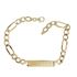 Foto de 10-391-066 - PULSERA PLACA HUECA 3X1 6.5MM (PLACA 7X32MM) 21CM (8,10gr) 18K