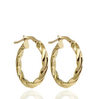 Foto de 04-439-20 - CRIOLLAS RETORCIDAS BRILLO 3X20MM EXTERIOR 18K