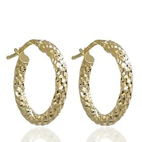 Foto de 04-669-26 - CRIOLLAS LAPIDADAS 3X26MM EXTERIOR CATALÁN 18K