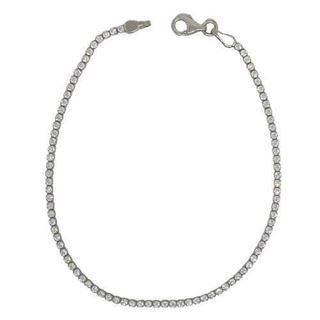 Foto de 10-120-1154B - PULSERA CIRCONITA RIVIERE 1.5MM 18.5CM (2,47gr) 18K