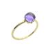 Foto de 90-6283MS - SORTIJA PIEDRA MORADA 7MM 18K 