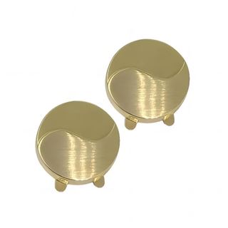 Foto de 11-1814 - CUBREBOTONES REDONDOS 15MM 18K