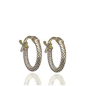 Foto de 04-692-12 - CRIOLLAS MALLA 1.5X12MM EXTERIOR CATALÁN 18K