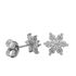 Foto de 71-9828BP - PENDIENTES ROSETÓN CIRCONITA 7MM O.B. 18K