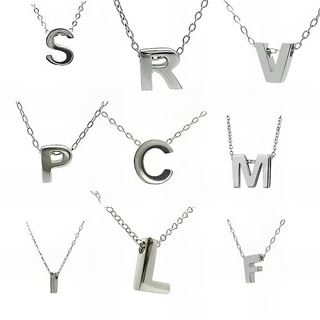 Foto de 18-AG - GARGANTILLA PLATA INICIAL 2X7MM 42CM (ALARGADOR 3CM)