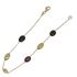 Foto de 10-649-066 - PULSERA PIEDRAS COLOR 19CM (3,52gr) 18K