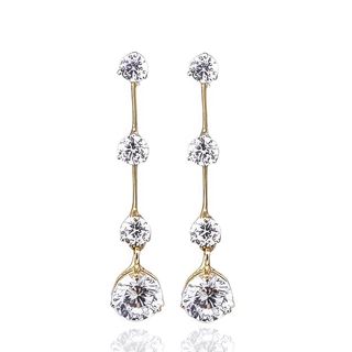 Foto de 71-3902 - PENDIENTES CIRCONITA 31MM 18K