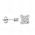 Foto de 87-5000-2B - PENDIENTES "NETO" BRILLANTES 0.08KTES 2.5MM O.B. 18K 