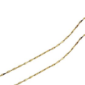 Foto de 10-380-125-40 - CADENA FANTASÍA BRILLO 0.5MMX40CM (2,18gr) 18K