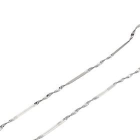 Foto de 20-GM25X40 - CADENA PLATA COMBINADA 2MMX40CM