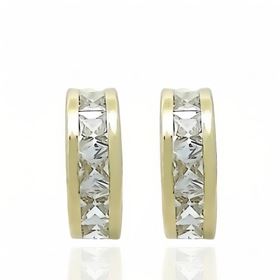 Foto de 71-2248 - PENDIENTES CIRCONITA CARRIL 5X14MM CATALÁN 18K