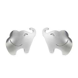 Foto de 35-772112 - *OFERTA* PENDIENTES PLATA ELEFANTE 8MM