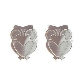 Foto de 35-772110 - *OFERTA* PENDIENTES PLATA BÚHO 10MM