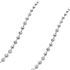 Foto de 20-BEAD120X50 - CADENA PLATA BOLAS 1MMX50CM