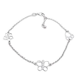 Foto de 20-16 - PULSERA PLATA MOTIVOS 9MM 17CM (ALARGADOR 2CM)
