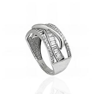 Foto de 10-177-684B - SORTIJA CIRCONITA 9MM O.B. 18K