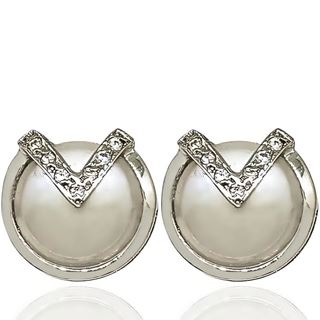 Foto de 71-2233B - PENDIENTES PERLA CIRCONITA 12MM O.B. 18K