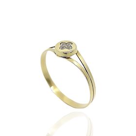 Foto de 70-829S - SORTIJA CIRCONITA 5MM 18K