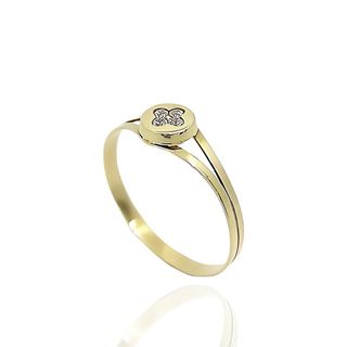 Foto de 70-829S - SORTIJA CIRCONITA 5MM 18K