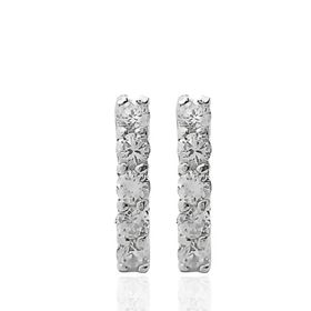 Foto de 13-6867BP - PENDIENTES CIRCONITA 13MM CATALÁN O.B. 18K