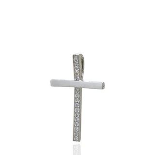 Foto de 10-600-153B - CRUZ "NETO" BRILLANTE 16 RD VSI 0.06 KTES. 20MM O.B. 18K