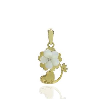 Foto de 51-10535 - COLGANTE 'MAMÁ' FLOR NÁCAR 15MM 18K