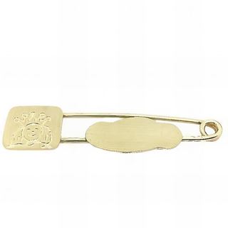 Foto de 11-10005M - ALFILER BEBÉ REINA MATE 32MM 18K