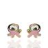 Foto de 41-347061 - PENDIENTES PULPO ESMALTE 5MM 18K
