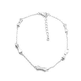 Foto de 25-70 - PULSERA PLATA LAZOS CIRCONITA 8MM 17CM (ALARGADOR 3.5CM)