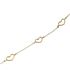 Foto de 28-12717 - PULSERA CORAZONES 7MM 19CM (ANILLA A 2CM) 18K** 