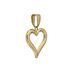 Foto de 28-15060 - COLGANTE CORAZÓN 16MM 18K**