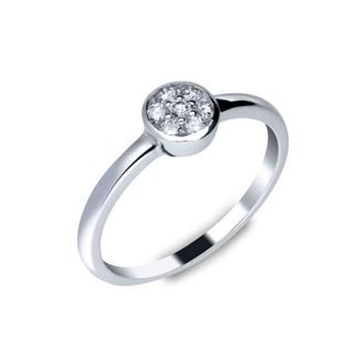 Foto de 75-61321S - SORTIJA DIAMANTE "NETO" CALIDAD HI-SI2 O.B. 18K