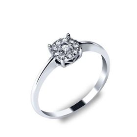 Foto de 75-61322S - SORTIJA DIAMANTE "NETO" CALIDAD HI-SI2 O.B. 18K