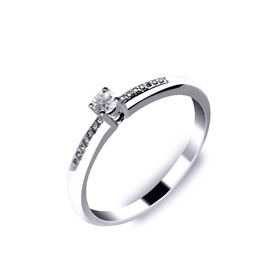 Foto de 75-60649 - SOLITARIO DIAMANTE "NETO" CALIDAD HI-SI2 O.B. 18K