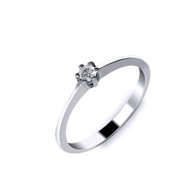 Foto de 75-60660 - SOLITARIO DIAMANTE "NETO" CALIDAD HI-SI2 O.B. 18K