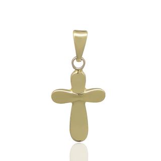 Foto de 04-323 - CRUZ MATE-BRILLO 15MM 18K