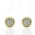 Foto de 70-002 - PENDIENTES BOLA CRYSTALLATO 5MM 18K