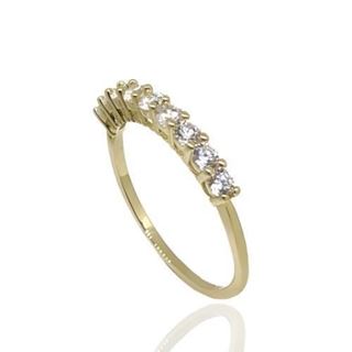 Foto de 28-5781S - SORTIJA CIRCONITA 2.25MM 18K