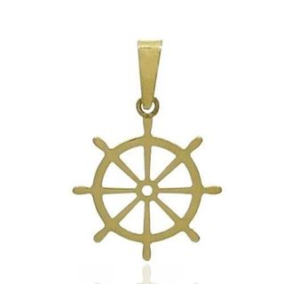 Foto de 12-1078 - COLGANTE TIMÓN 18MM 18K
