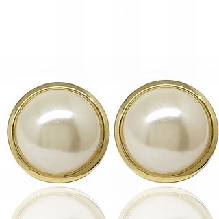 Foto de 05-1001 - PENDIENTES PERLA 12MM BISEL 2MM 18K