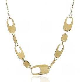 Foto de 10-656-123G - GARGANTILLA COMBINADA DISMINUCIÓN 8MMX45CM (3,56gr) 18K