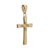 Foto de 04-195 - CRUZ MATE-BRILLO 28X18MM 18K