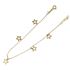 Foto de 12-15 - PULSERA ESTRELLAS CALADAS 19CM 18K