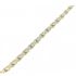 Foto de 10-139-3334 - PULSERA BICOLOR MATE-BRILLO 5.5MM 19CM (6,69gr) 18K