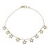Foto de 10-501-133 - PULSERA ESTRELLAS 7MM 19CM 18K