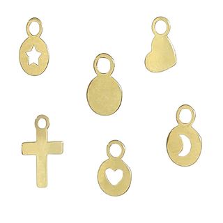 Foto de 51-002 - MOTIVO COLGANTE 5-6MM 18K