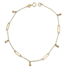 Foto de 28-7788 - PULSERA MOTIVOS-BOLAS 19CM 18K