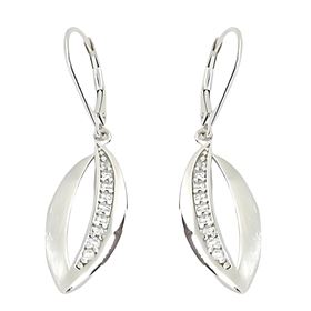 Foto de 38-108 - *OFERTA* PENDIENTES PLATA CIRCONITA 35MM