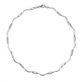 Foto de 38-73500G - *OFERTA* GARGANTILLA PLATA 4MM 45.5CM